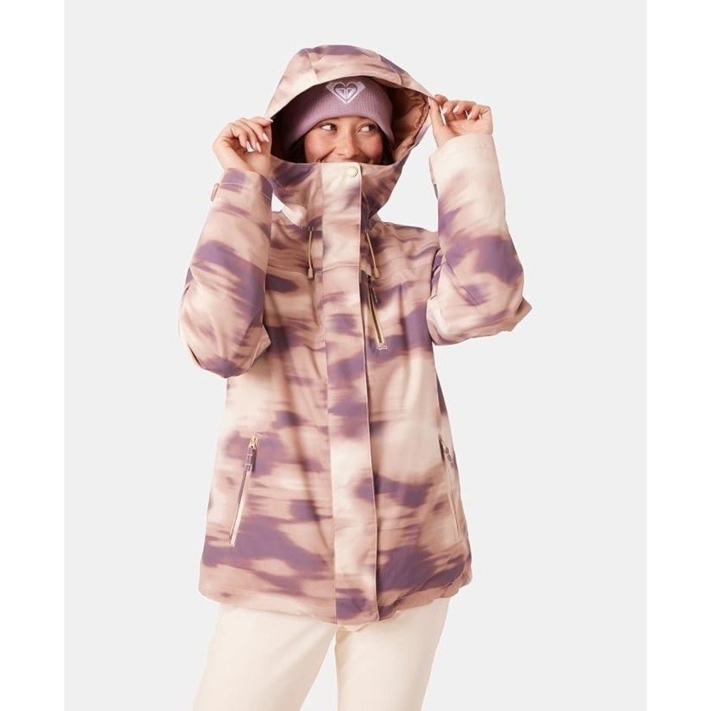 Roxy Women's Jetty Block Jacket – 10K Waterproof, Insulated Snow Ski Jacket NEW!